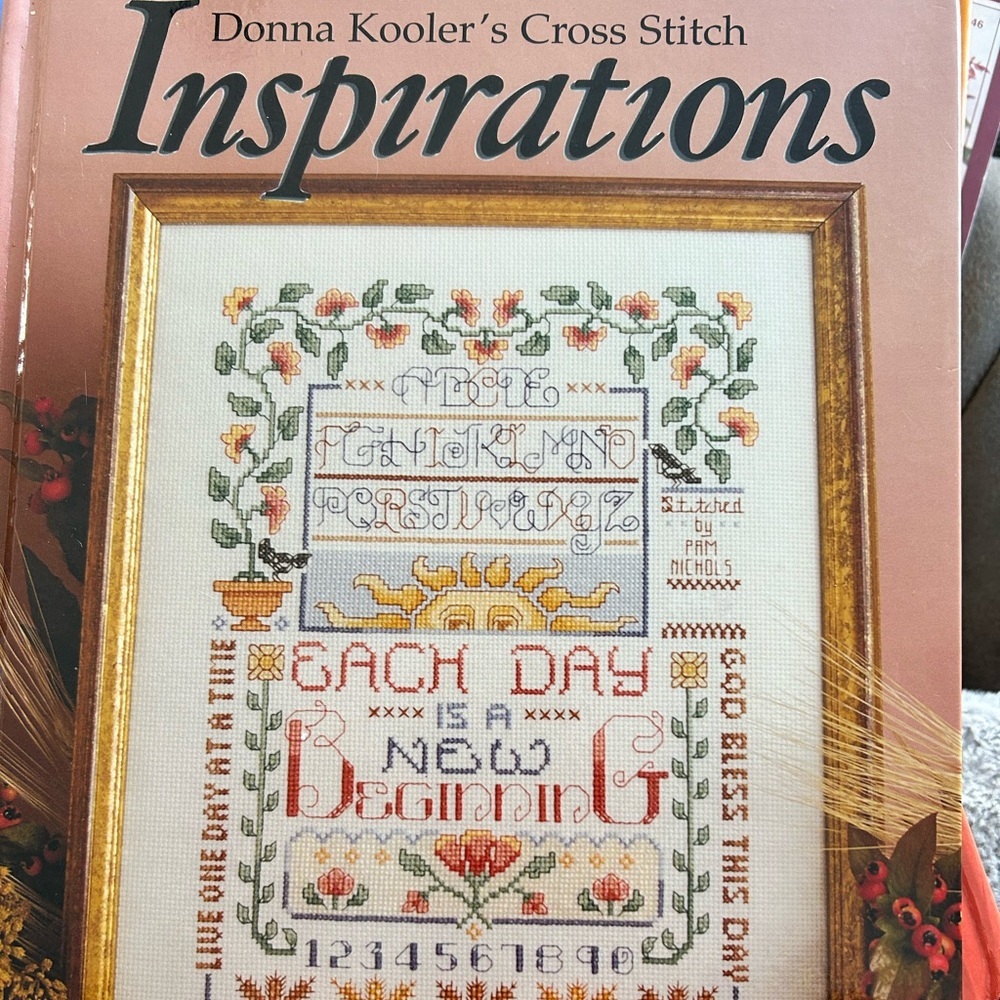 Inspirations Cross Stitch Book religious crafts